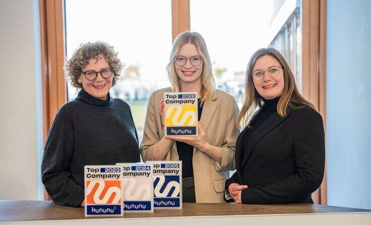 Kununu Auszeichnung 2026 als Top Arbeitgeber