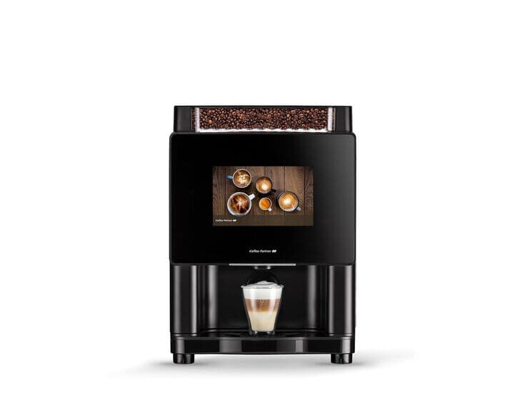 Kaffeemaschine "multiBona3" von Kaffee Partner auf weißem Hintergrund
