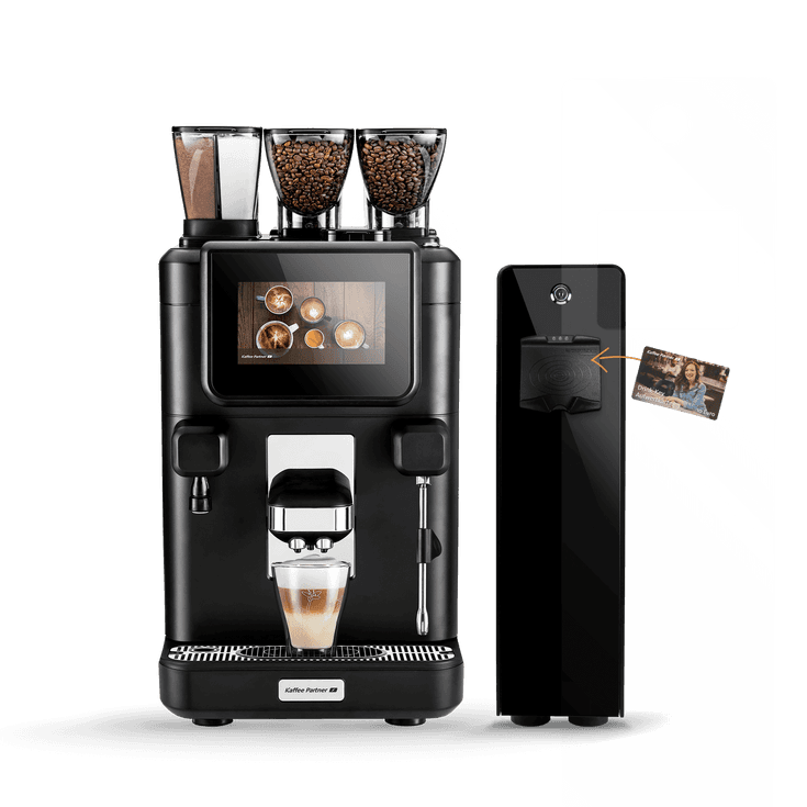 Bargeldlos bezahlen mit Drink-Key-Modul an der Barista Ultima