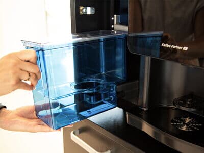 Nutzung Barista compact 7L Wassertank