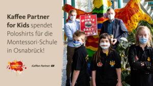 Schüler von der Montessori-Schule in Osnabrück