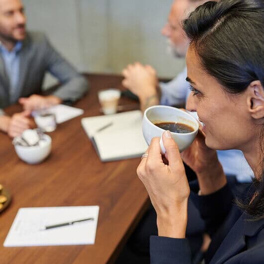 Kaffee aus Kaffeevollautomaten von Kaffee Partner